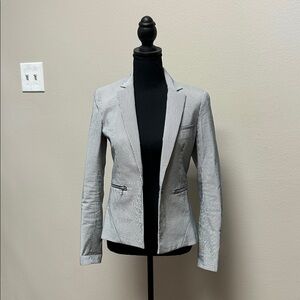 Veronica Beard Gray Pinstripe Blazer